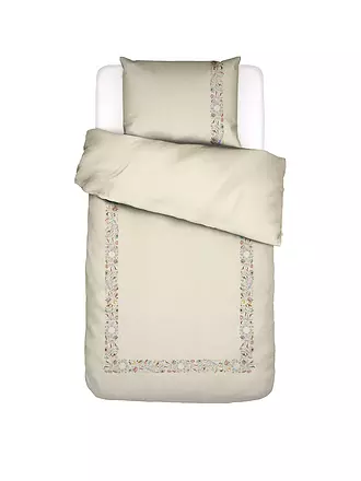 ESSENZA | Satin-Bettwäsche VERONIQ 70x90cm/140x200cm Vanilla | 